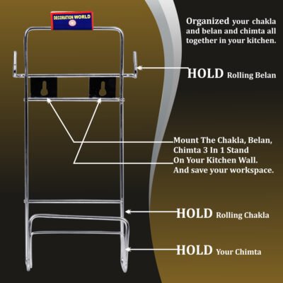 The Ultimate Guide to Stainless Steel Chakla Belan Stands for Your Kitchen