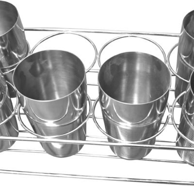 The Perfect Stainless Steel Glass Stand for a Modern Kitchen